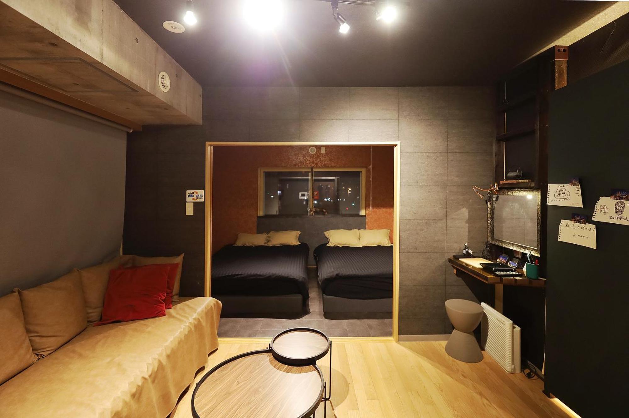 Biosvilla522-Sapporo Susukino Night- 1Room W-Beds2&S-Beds2 6Persons 외부 사진