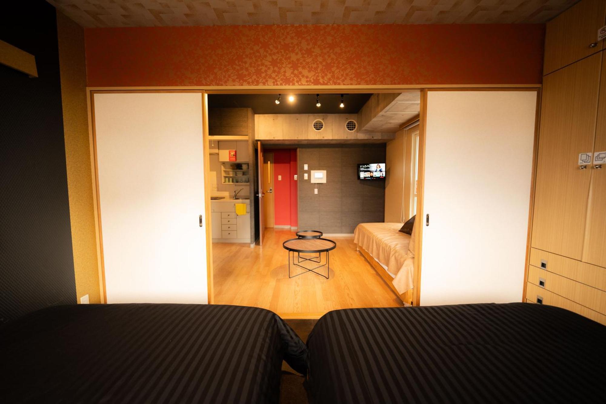 Biosvilla522-Sapporo Susukino Night- 1Room W-Beds2&S-Beds2 6Persons 외부 사진