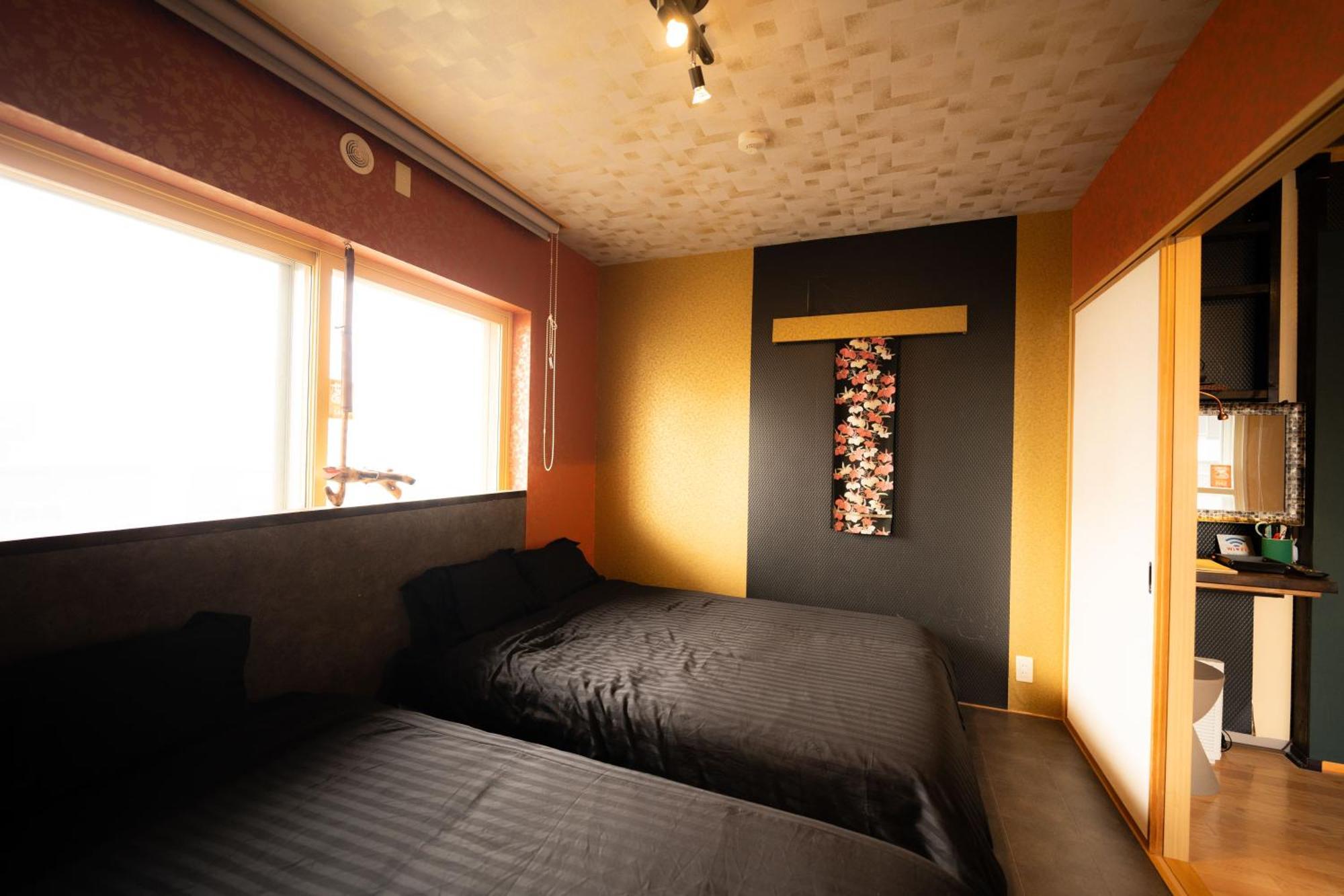 Biosvilla522-Sapporo Susukino Night- 1Room W-Beds2&S-Beds2 6Persons 외부 사진