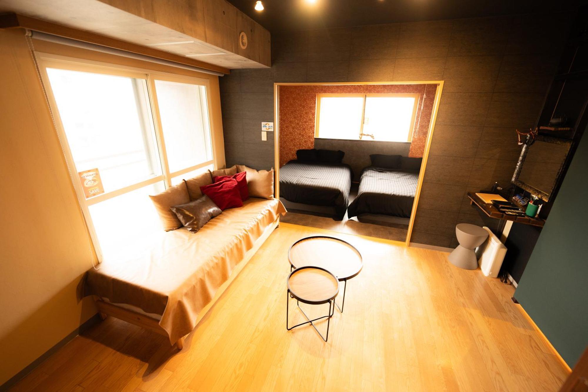 Biosvilla522-Sapporo Susukino Night- 1Room W-Beds2&S-Beds2 6Persons 외부 사진