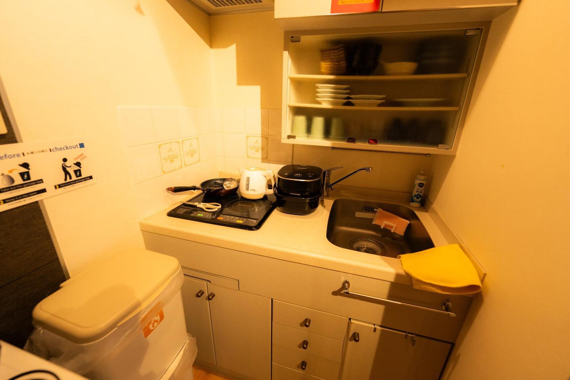 Biosvilla522-Sapporo Susukino Night- 1Room W-Beds2&S-Beds2 6Persons 외부 사진