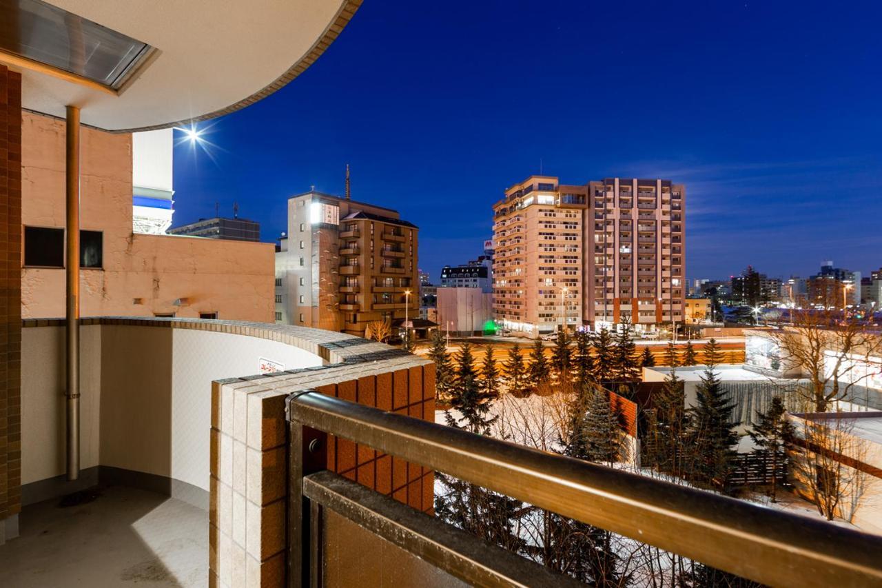 Biosvilla522-Sapporo Susukino Night- 1Room W-Beds2&S-Beds2 6Persons 외부 사진